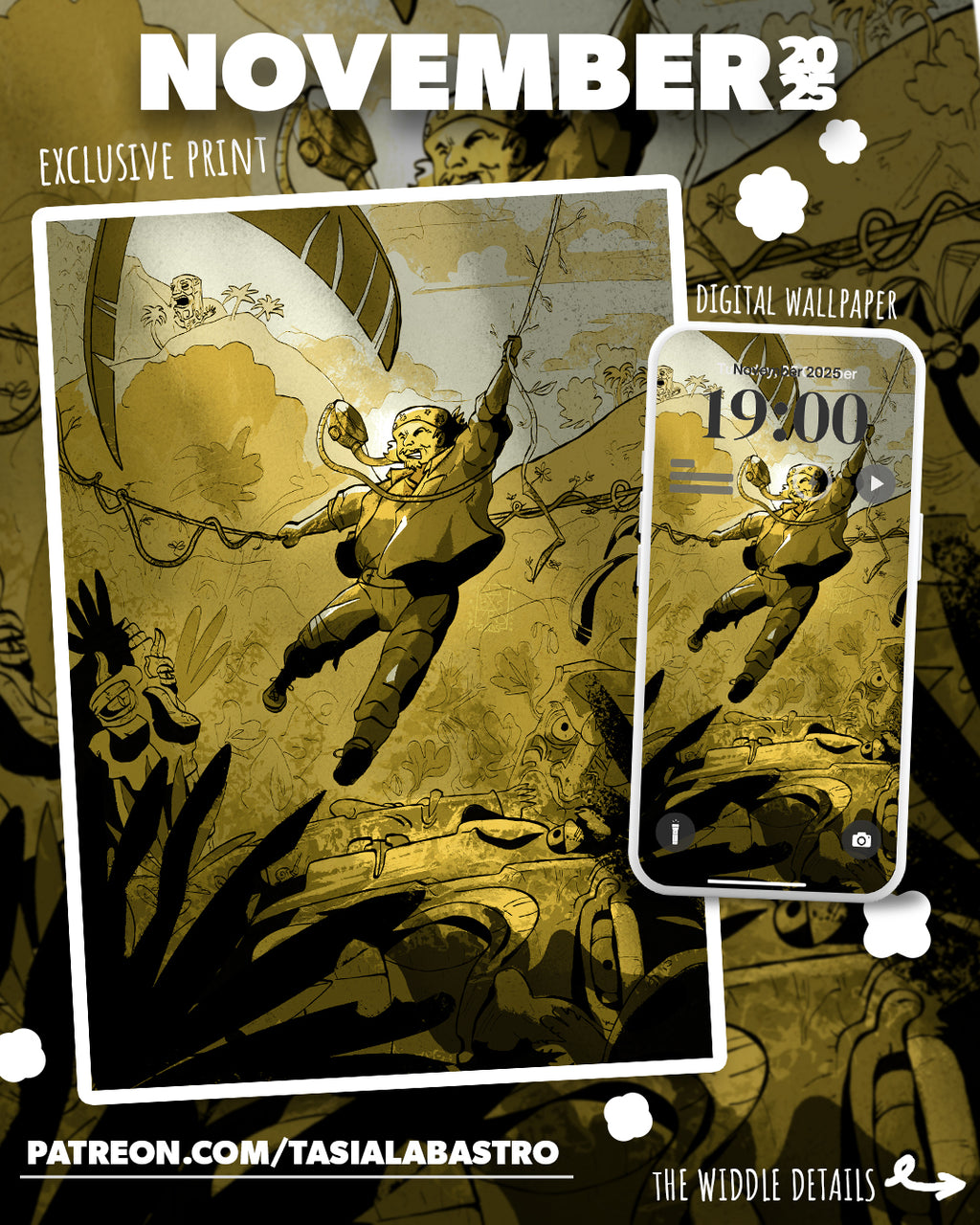 The adventure is treacherous - Print Club #2
