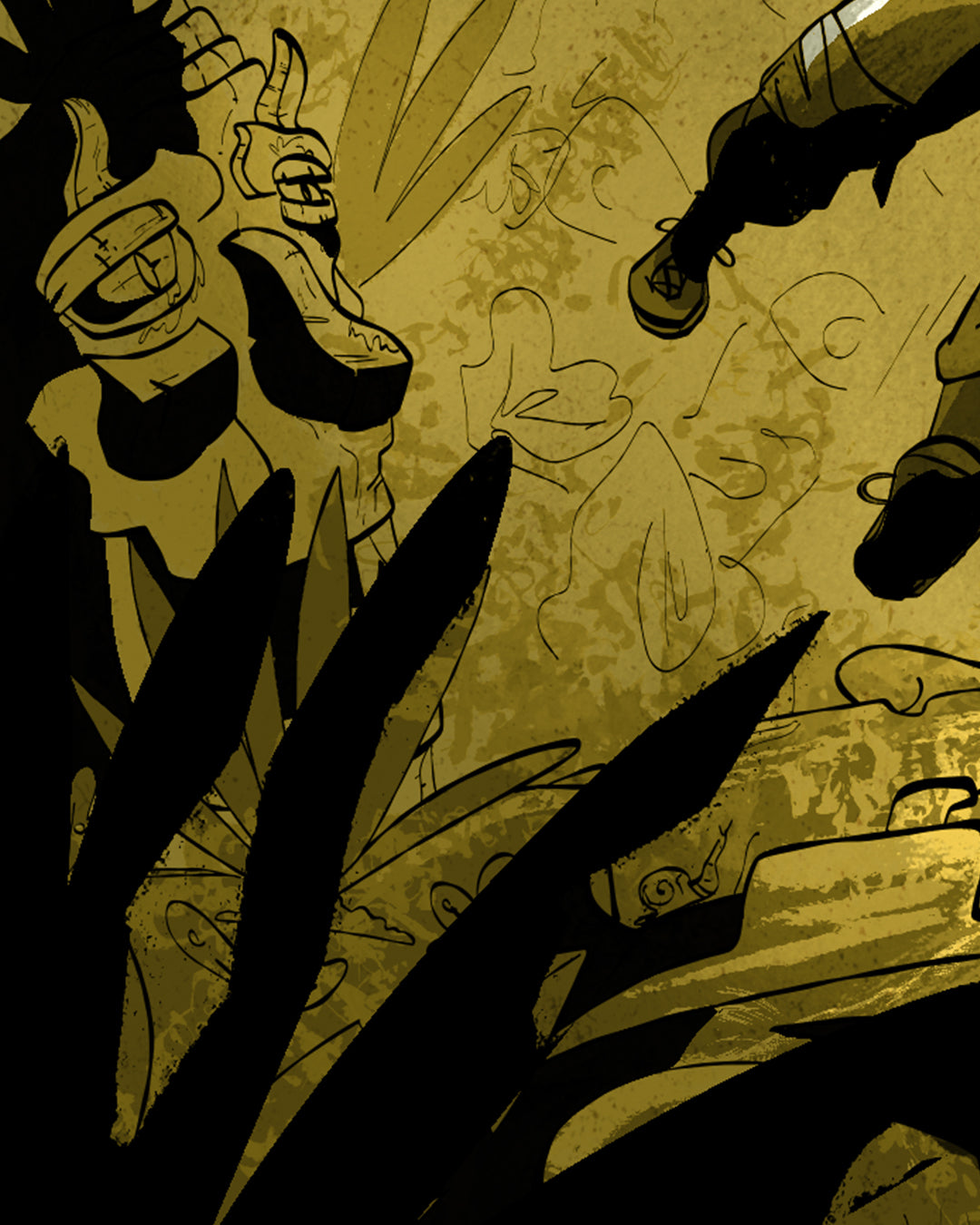 The adventure is treacherous - Print Club #2