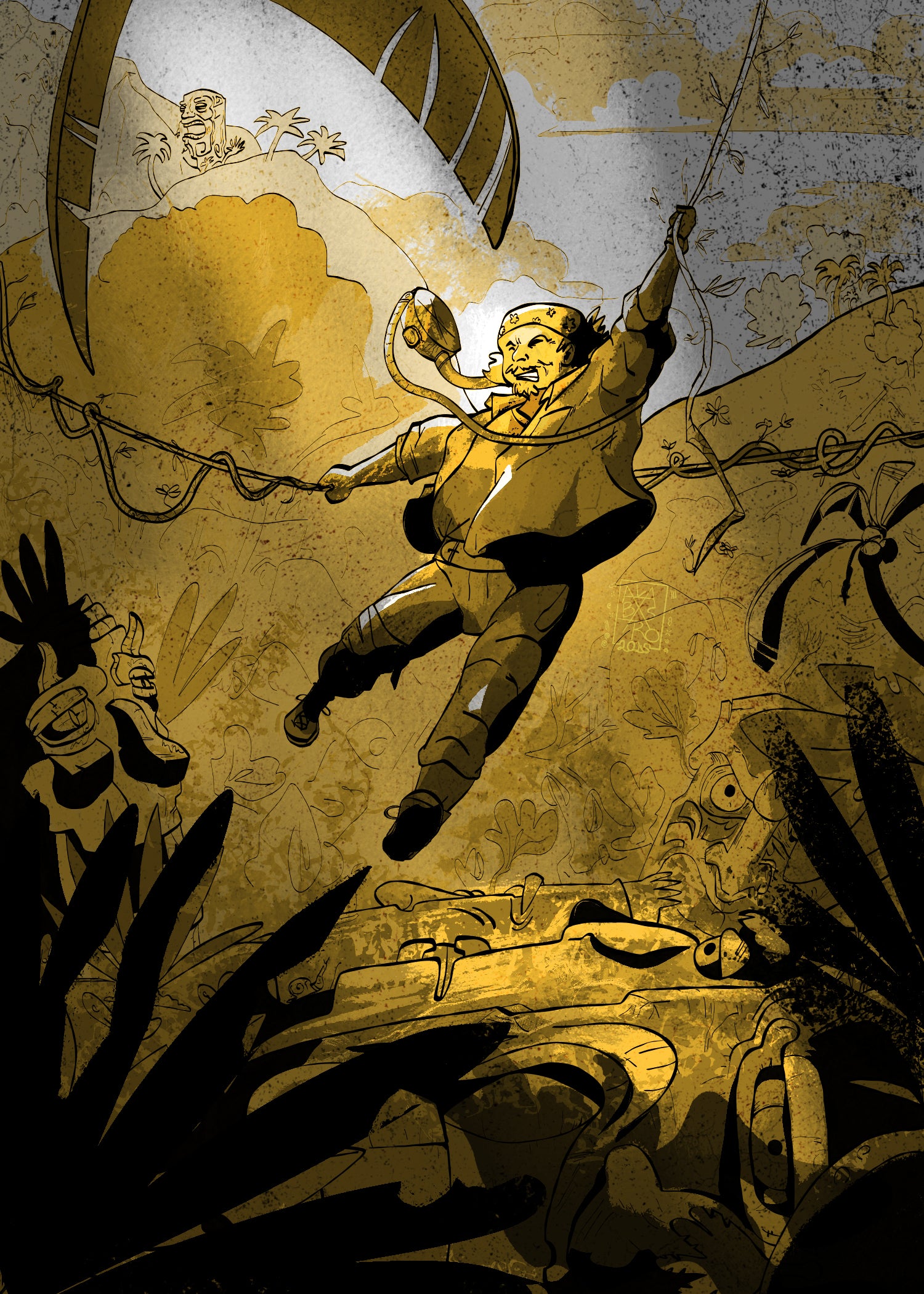 The adventure is treacherous - Print Club #2