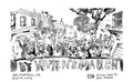 Women's March, May 2022 Sketchbook Print